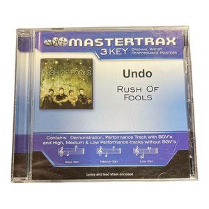 Undo Soundtrack 3 Key Accompaniment Rush of Fools backup and demo Karaoke Accomp